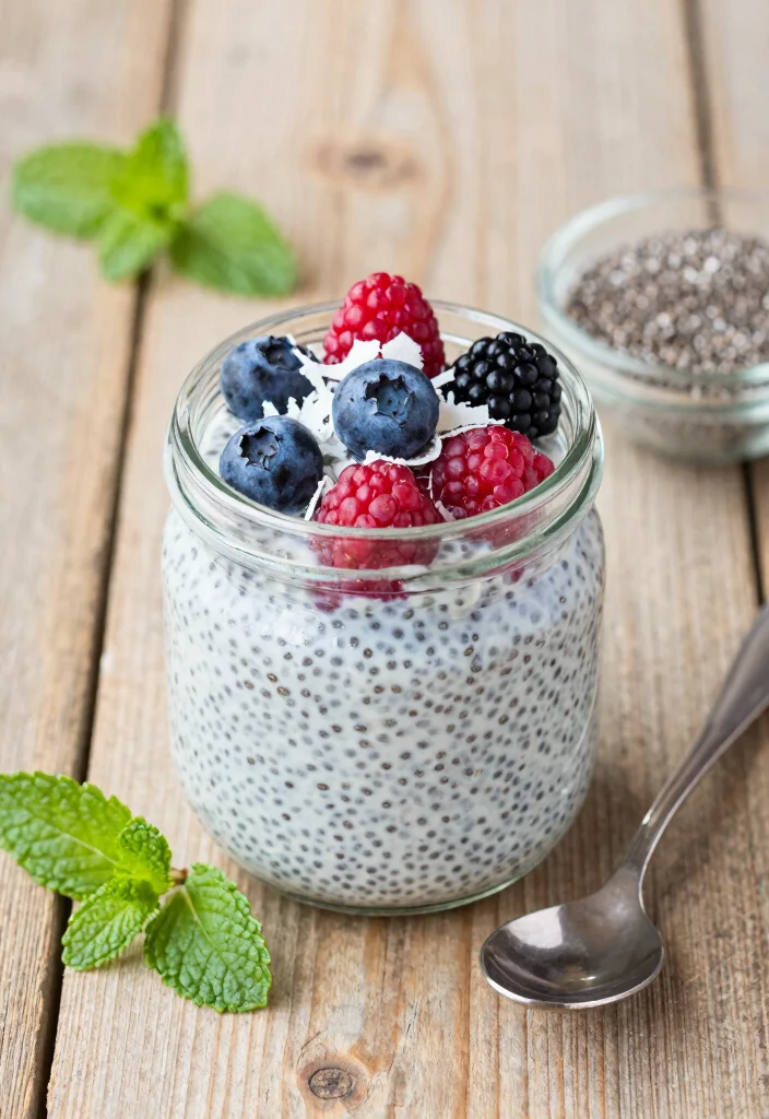 12 Vegan Dairy Free Gluten Free Recipes for Clean Eating - 3. Chia Seed Pudding 1