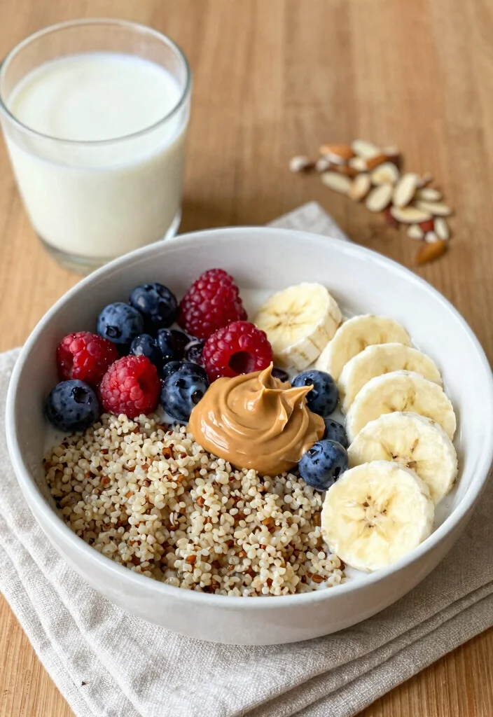 12 Vegan Dairy Free Gluten Free Recipes for Clean Eating - 4. Quinoa Breakfast Bowl 1