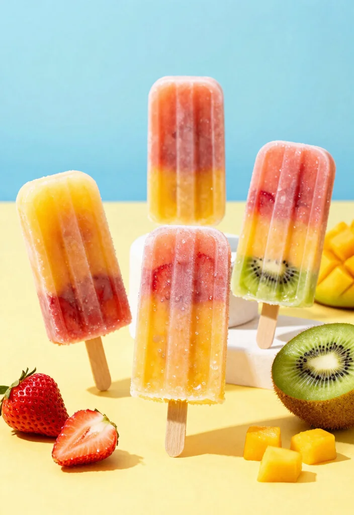 12 Viral Vegan Dessert Recipes Everyone Is Making Right Now - 11. Vegan Fruit Popsicles 1