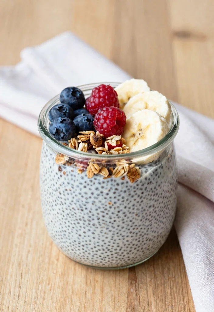 12 Viral Vegan Dessert Recipes Everyone Is Making Right Now - 8. Chia Seed Pudding with Fresh Fruit 1